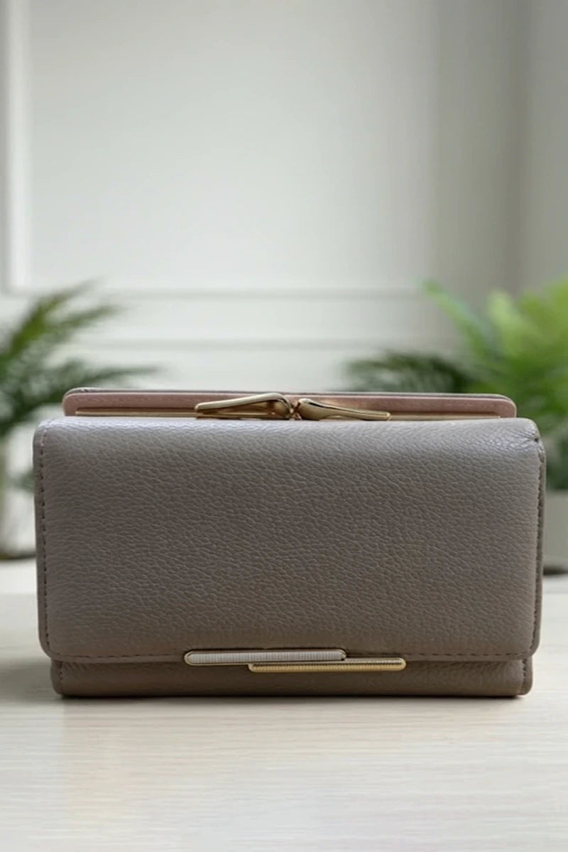Hanging Cosmetic & Accessory Clutch (Greige)