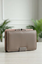 Hanging Cosmetic & Accessory Clutch (Mocha Beige)