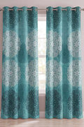 CURTAINS by KBCFashion – 8 & 12 Rings HIGH & EXPORT QUALITY (Teal blue)