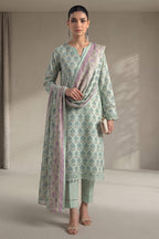 Khaadi (Vol.5) – 3 Piece Unstitched Printed Lawn Suit (Pale Sage Green)