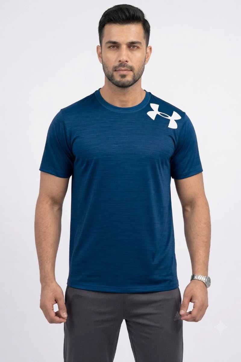 Under Armour - Men's Performance Crew Neck T-Shirt (Blue)