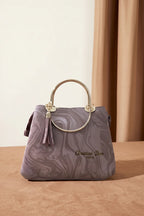 Premium Women's Fashion Handbag (Muted Slate Purple)