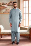 Men’s Wash & Wear Unstitched Fabric By KBC Fashion (Light Blue)