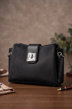 Premium Women's Imported Handbag (Black)
