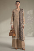 Khaadi – 3 Piece Unstitched Digital Printed Lawn Suit (Warm Sand)