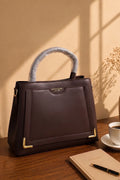 Premium Women's Fashion Handbag (Dark Chocolate)