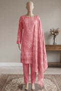 Milano by Breeza Fashion - 3PC Unstitched Embroidered Lawn Suit (Light Pink)