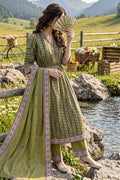 Almeerah - Nelofir Bloom 3PC Unstitched Printed Lawn Suit (Verdure Charm)