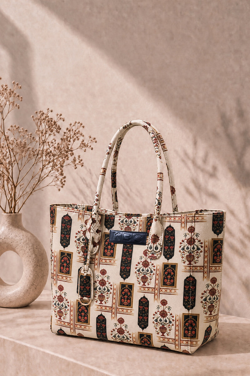 KBC - Canvas Handbags (Soft Beige)