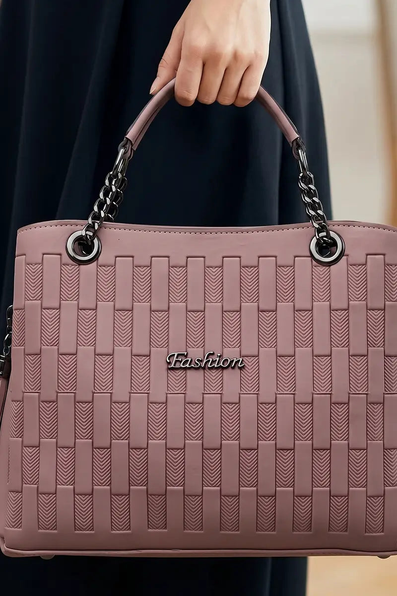 FASHION Premium Women's Fashion Handbag (Dusty Rose)