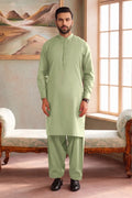 Men’s Wash & Wear Unstitched Fabric By KBC Fashion (Pale Pistachio)