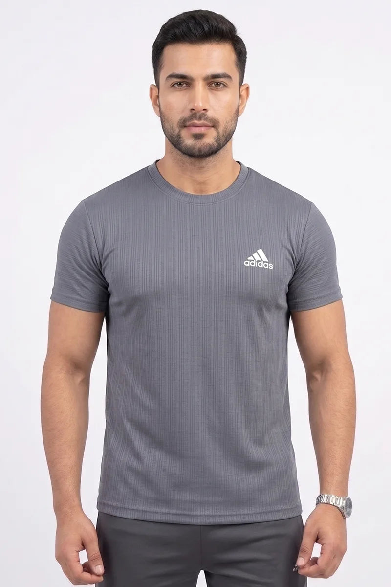 Adidas - Men's Dri-Fit T-Shirt (Slate Grey)