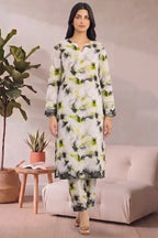 Bonanza Unstitched Lawn 2-Piece Same Print Suit (Pearl)