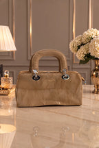 Premium Satchel Shoulder Bag For Women (Warm Camel)