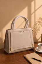 Premium Women's Fashion Handbag (Cream)