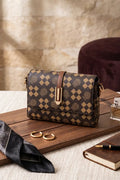 Premium Women's Imported Handbag (Chocolate Brown)