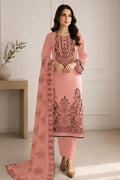 Princess by Breeza Fashion - 3PC Unstitched Embroidered Lawn Suit (Pink)