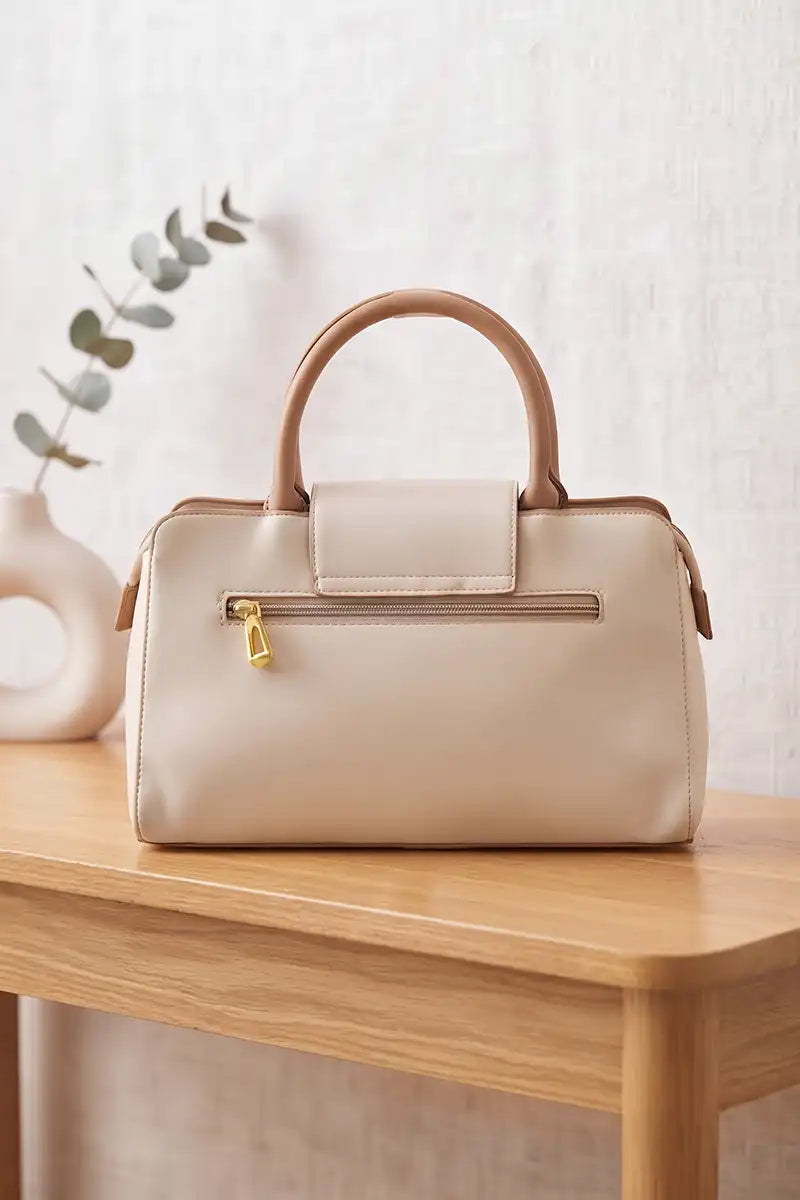 Valentina Premium Women's Handbag (Nude)