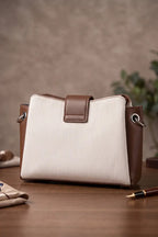 Premium Women's Imported Handbag (Off-White)