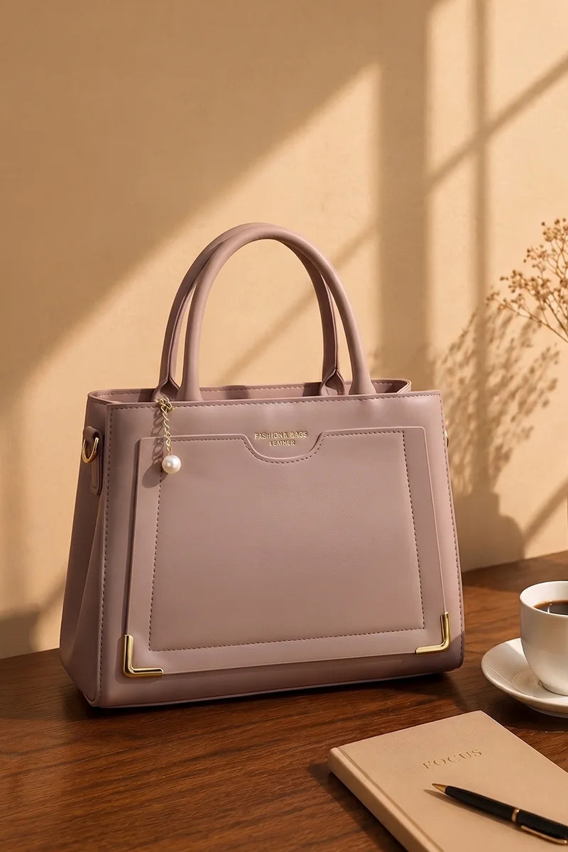 Premium Women's Fashion Handbag (Mauve)
