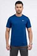 Nike - Men's Performance Crew Neck T-Shirt (Blue)