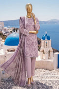 Safina Pop (Vol-01) by A One Textile - 3PC Unstitched Printed Lawn Suit (Soft Lilac)