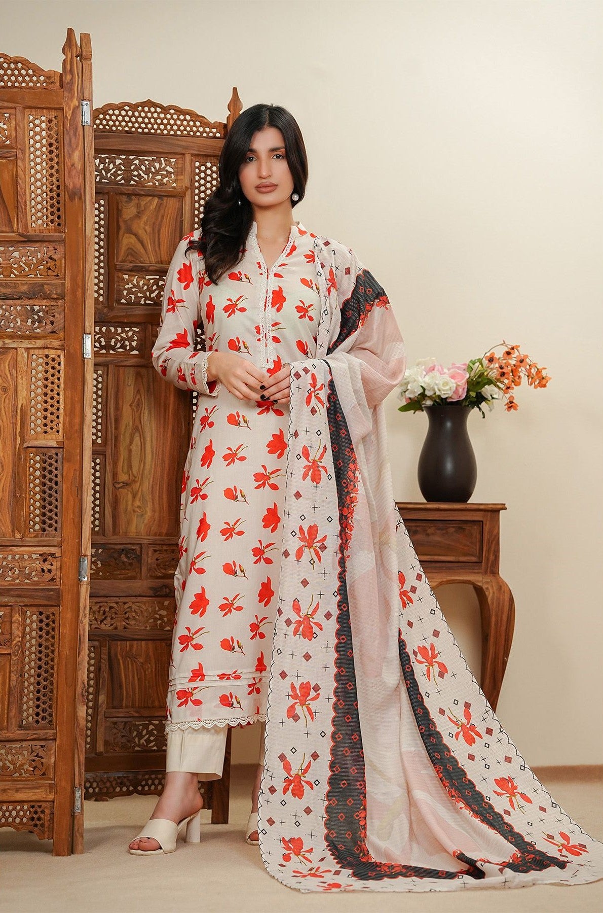Nikhar by Meerab - Spring Summer 3-Piece Unstitched Lawn Suit