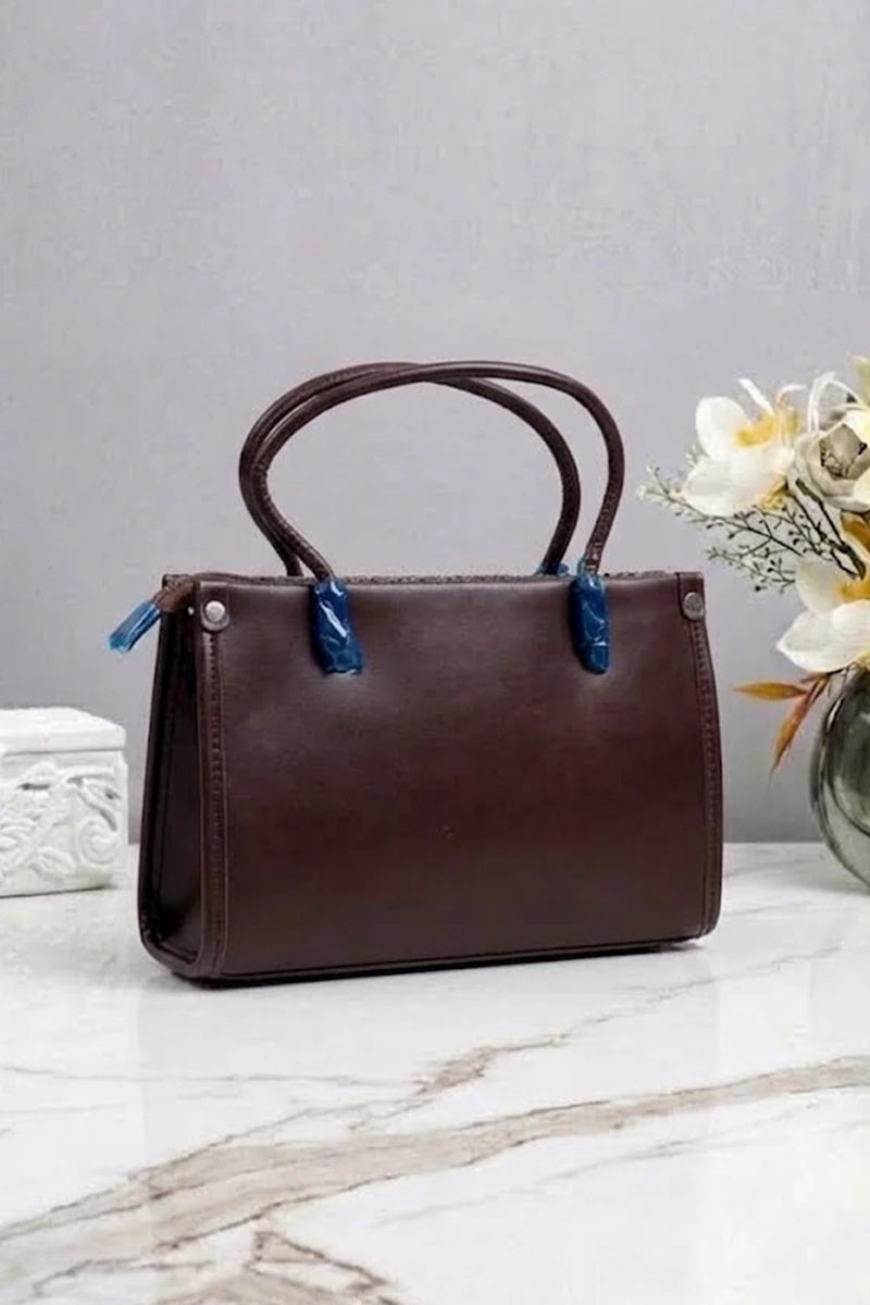 Women's Fashion Crossbody Handbag (Dark Chocolate)