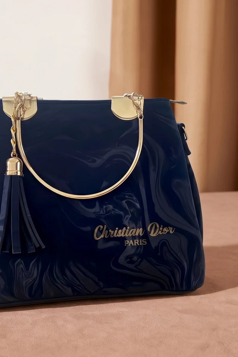 Premium Women's Fashion Handbag (Deep Midnight Blue)