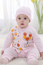 Playful Balloon Birthday Long Sleeve (0-3 Months) (Baby Pink)