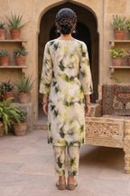 Sana Safinaz Printed Lawn Unstitched 2-Piece Suit (Off-White)
