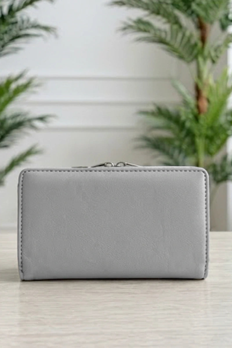 Hanging Cosmetic & Accessory Clutch (Grey)