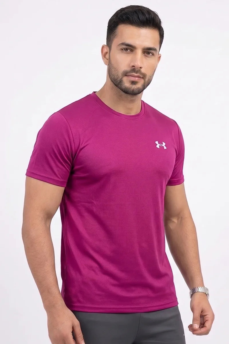 Under Armour - Men's Performance Crew Neck T-Shirt (Purple)