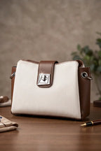 Premium Women's Imported Handbag (Off-White)