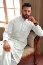Narkin's Premium Men's Wash & Wear Unstitched Fabric Suit (Pale Mint)