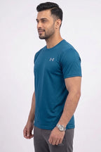 Under Armour - Men's Performance Crew Neck T-Shirt (Teal Blue)