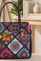 CHENAL Premium Women's Fashion Handbag (Dark MultiColors)