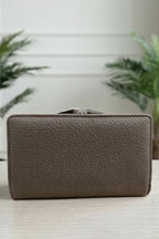Hanging Cosmetic & Accessory Clutch (Muted Greyish Taupe)