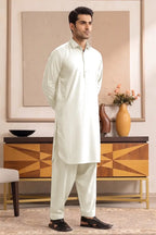 Yameen - Men’s Unstitched Cotton Fabric (Pale Mint)