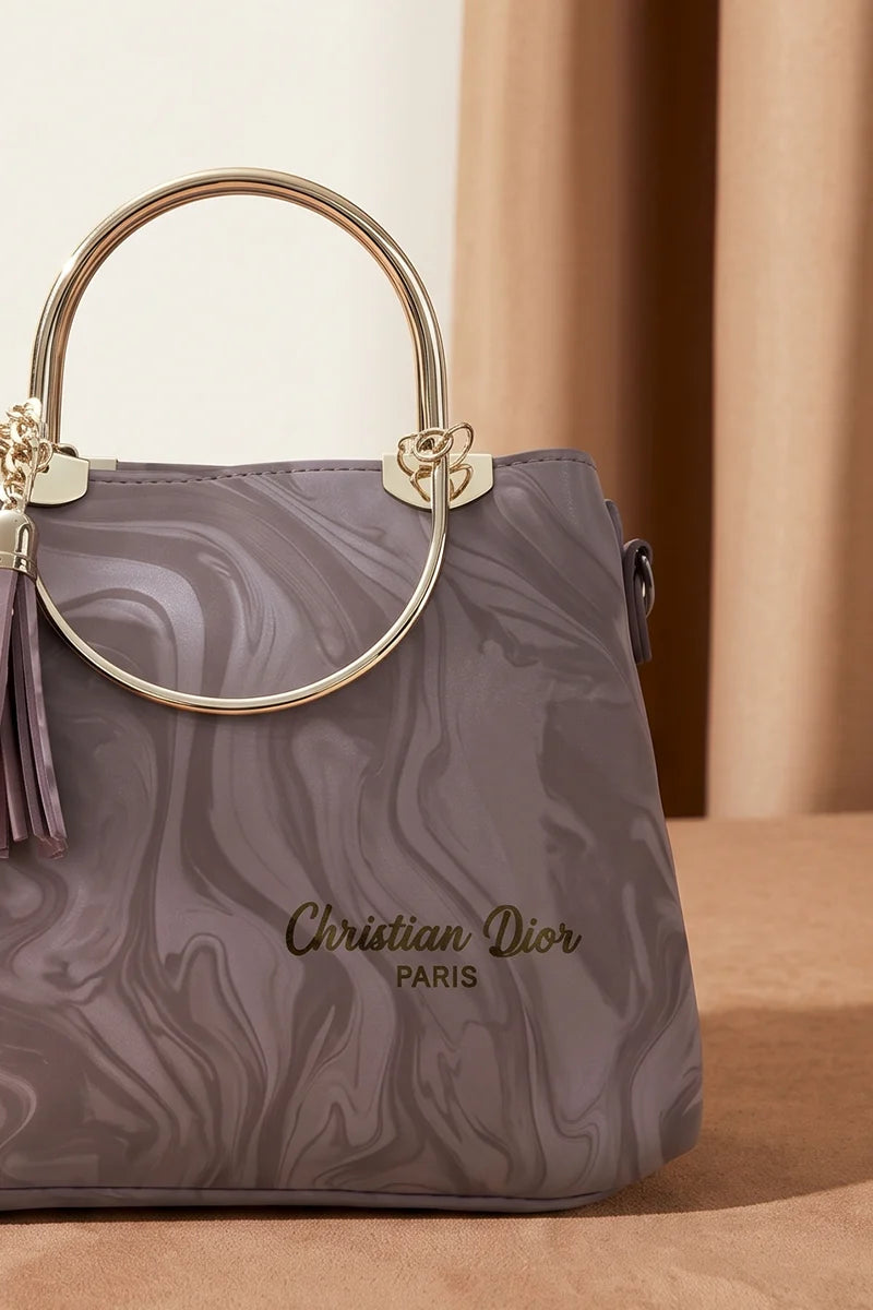 Premium Women's Fashion Handbag (Muted Slate Purple)