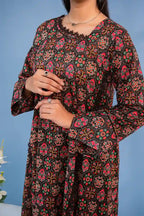 Naqsh Premium Printed Lawn Stitched Suit Set (Vibrant Magenta)