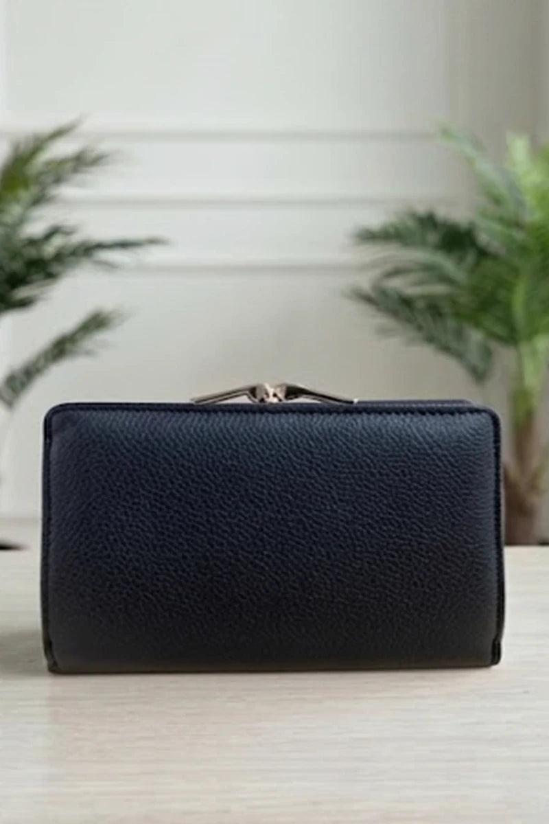 Hanging Cosmetic & Accessory Clutch (Midnight Navy Blue)