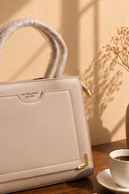 Premium Women's Fashion Handbag (Cream)