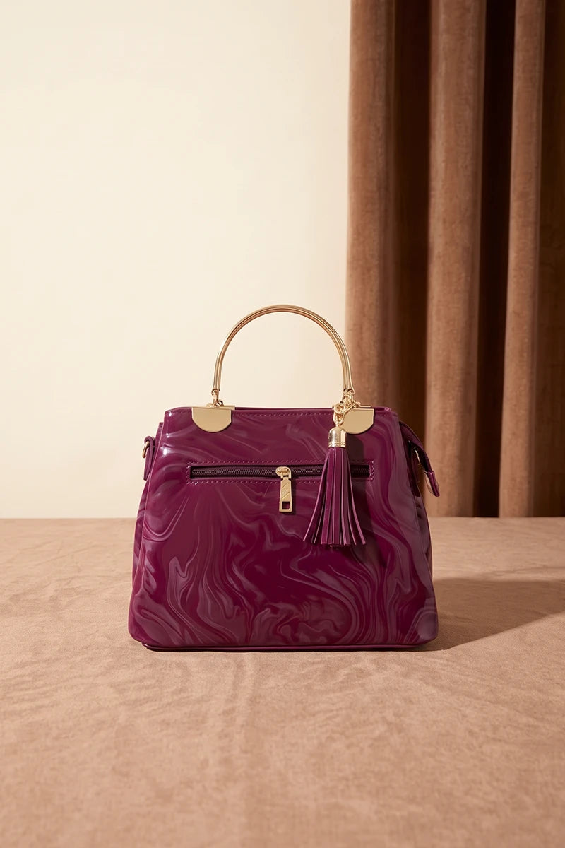 Premium Women's Fashion Handbag (Deep Magenta)