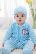 'I ❤️ Daddy' Long Sleeve (0-3 Months) (Sky Blue)