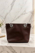 Women's Fashion Crossbody Bag (Dark Espresso)