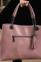 FASHION Premium Women's Fashion Handbag (Dusty Rose)