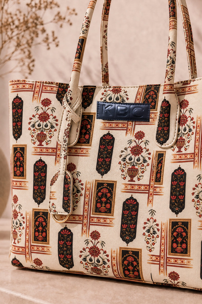 KBC - Canvas Handbags (Soft Beige)