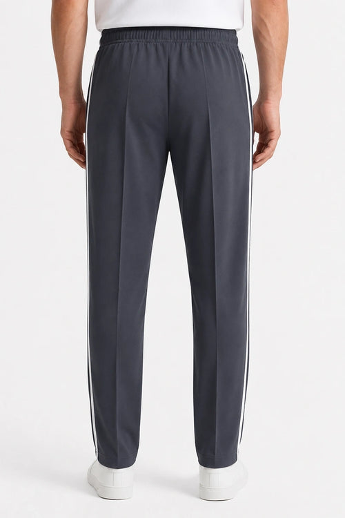 Adidas - Men's Premium Comfort Everyday Trousers (Charcoal Blue)
