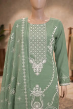 Dream by Breeza Fashion - 3PC Unstitched Embroidered Lawn Suit (Sage Green)